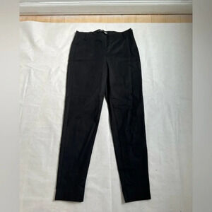 JNBY Women's Trousers Pants Black Cotton Size Large L Office Workwear Casual